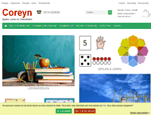 Tablet Screenshot of coreyn.nl